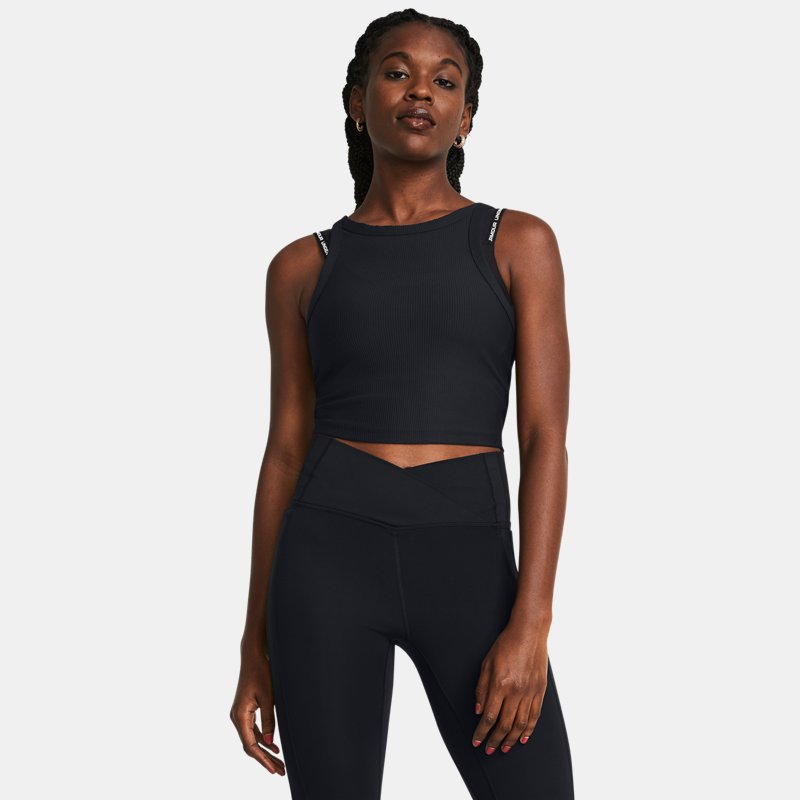 Crop Top Under Armour Crop Top Čierna | 1384008-001, 0