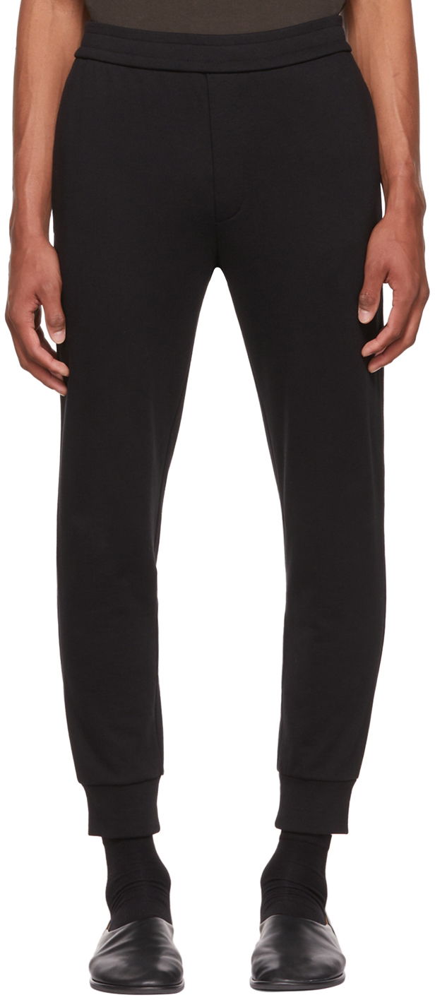 Tepláky The Row Edgar Tapered Lounge Pants Čierna | EDGAR PANT K290, 0