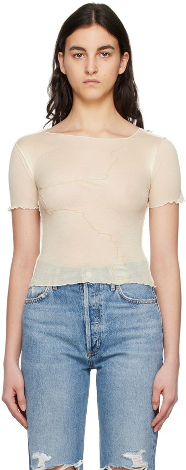 Tielko Baserange Gerrymandered T-Shirt Biela | TOGE-CG-000, 0