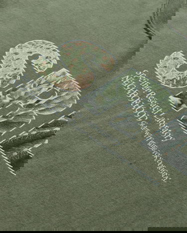 Tričko Neighborhood SRL LS-2 Olive Drab Longsleeve T-Shirt Zelené | 242PCNH-LT20 OD, 3