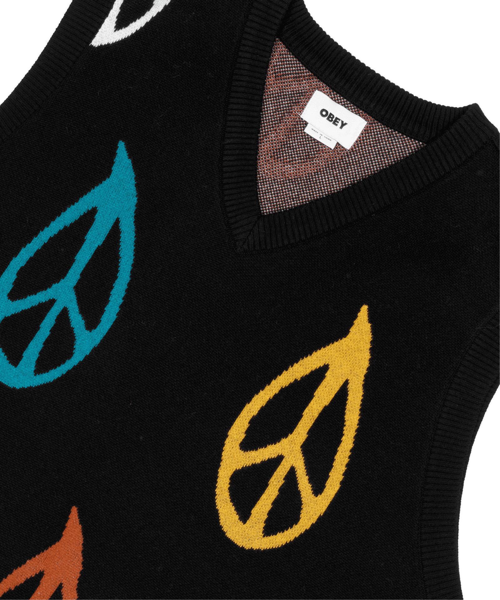 Obey Peaced Sweater Vest