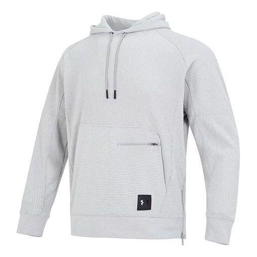 Mikina Under Armour Ottoman Fleece Hoodie Šedá | 1373878-558, 0