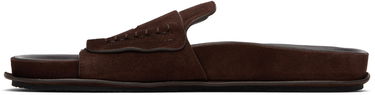 Oblečenie Jacquemus Jacquemus Suede Loafer Sandals Hnedá | 25E251FO172-4354, 2