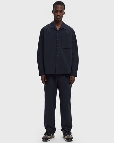 Košeľa NORSE PROJECTS Carsten Travel Light Long Sleeve Shirt Navy | N40-0817-DARK_NAVY, 1