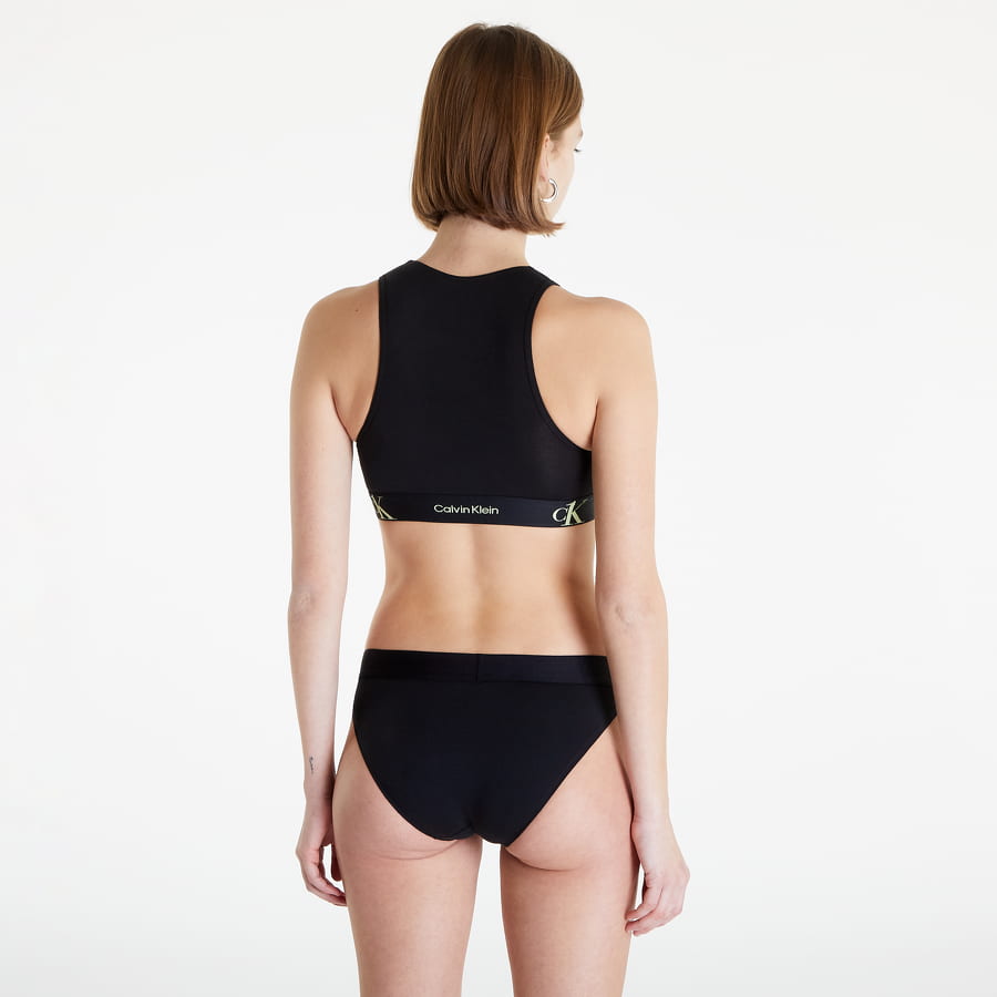 Podprsenka CALVIN KLEIN Ck1 Cotton New Unlined Bralette Čierna | QF6964E UB1, 1