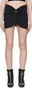 Courrèges Women's Ellipse Buckle Miniskirt