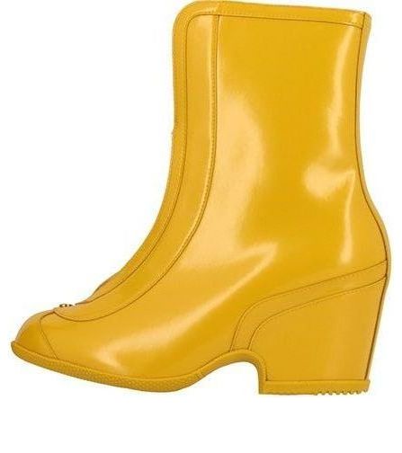 Tenisky a topánky Gucci Gucci Kitt Rubber Ankle Boots Žltá | 589867-HRO10-7666