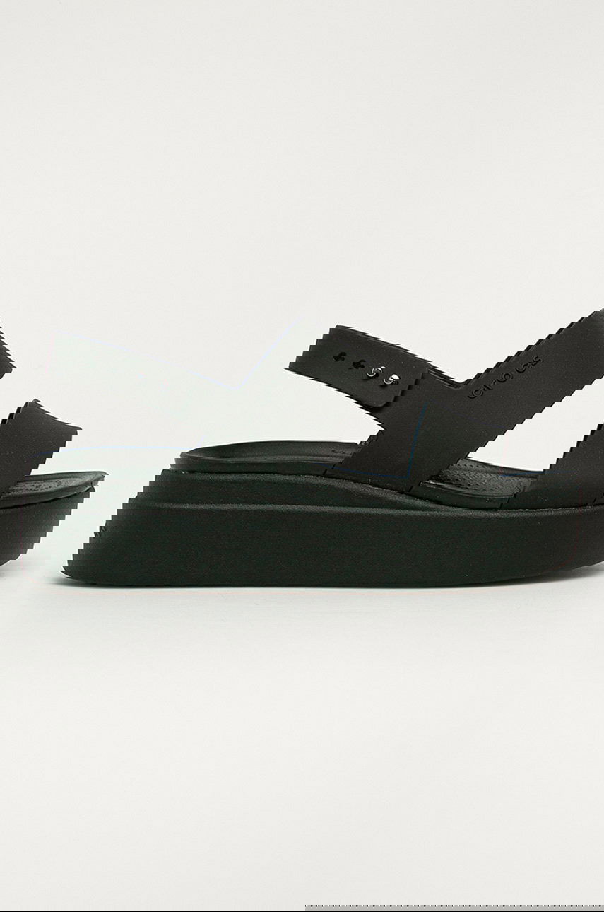 Tenisky a topánky Crocs Brooklyn Low Wedge Platform Strap Sandals Čierna | KLYN.LOW.WEDGE.W.206453, 0