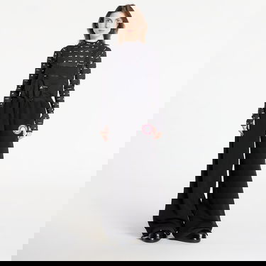 Overal adidas Performance Moonboot Wide-Leg Fleece Bib Pant Čierna | JM6494, 0