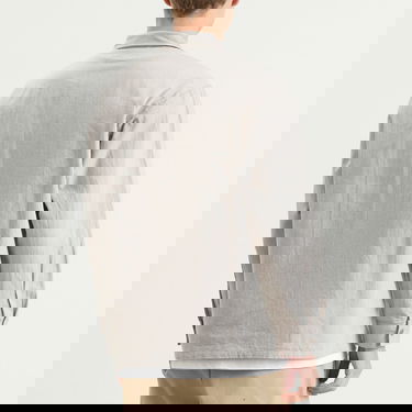 Košeľa Neighborhood Pinstripe Half-Zip Work Pullover Shirt Béžová | 252TSNH-SHM11-BEI, 3