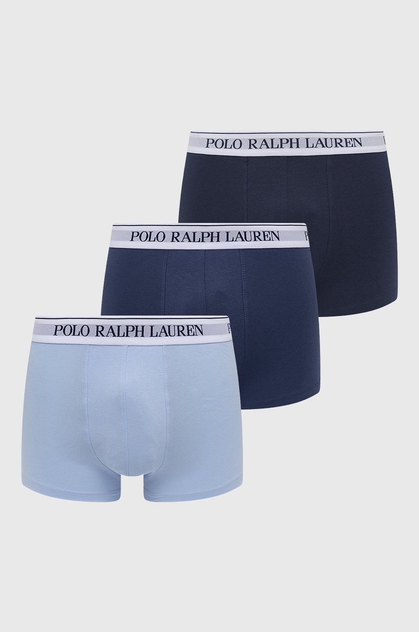 Boxerky Polo by Ralph Lauren Boxers 3 - Pack Modrá | 714830299072, 0