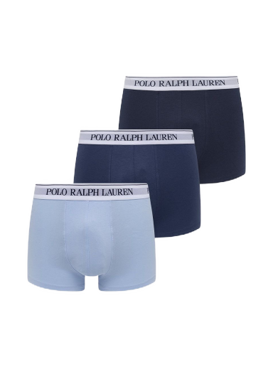 Boxerky Polo by Ralph Lauren Boxers 3 - Pack Modrá | 714830299072