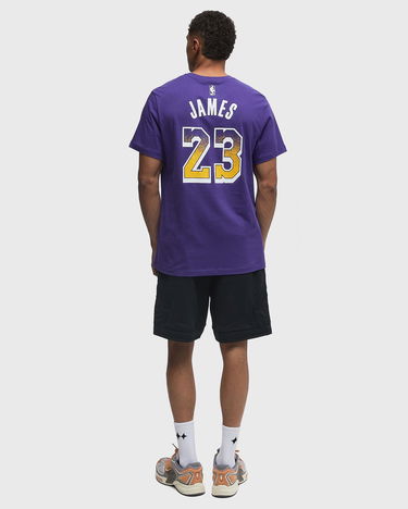 Tričko Nike NBA Los Angeles Lakers LeBron James Select Series Short Sleeve T-Shirt Fialová | HQ1318-504, 1