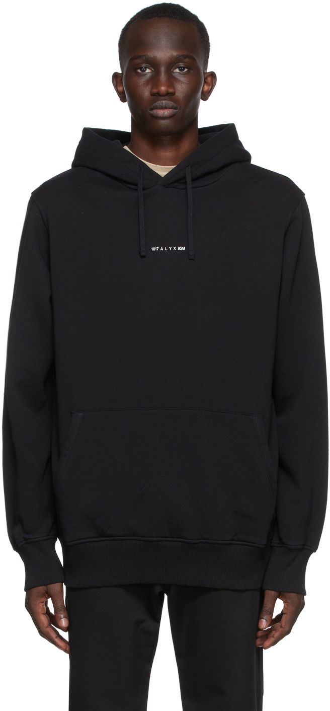 Collection Logo Black Hoodie