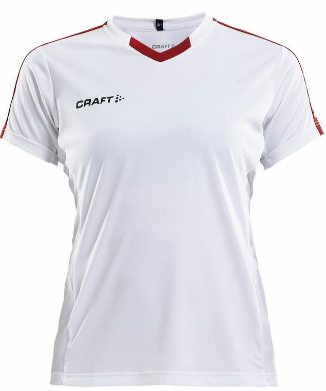Tričko Craft Contrast Jersey Women's T-Shirt Biela | 1905567-4900