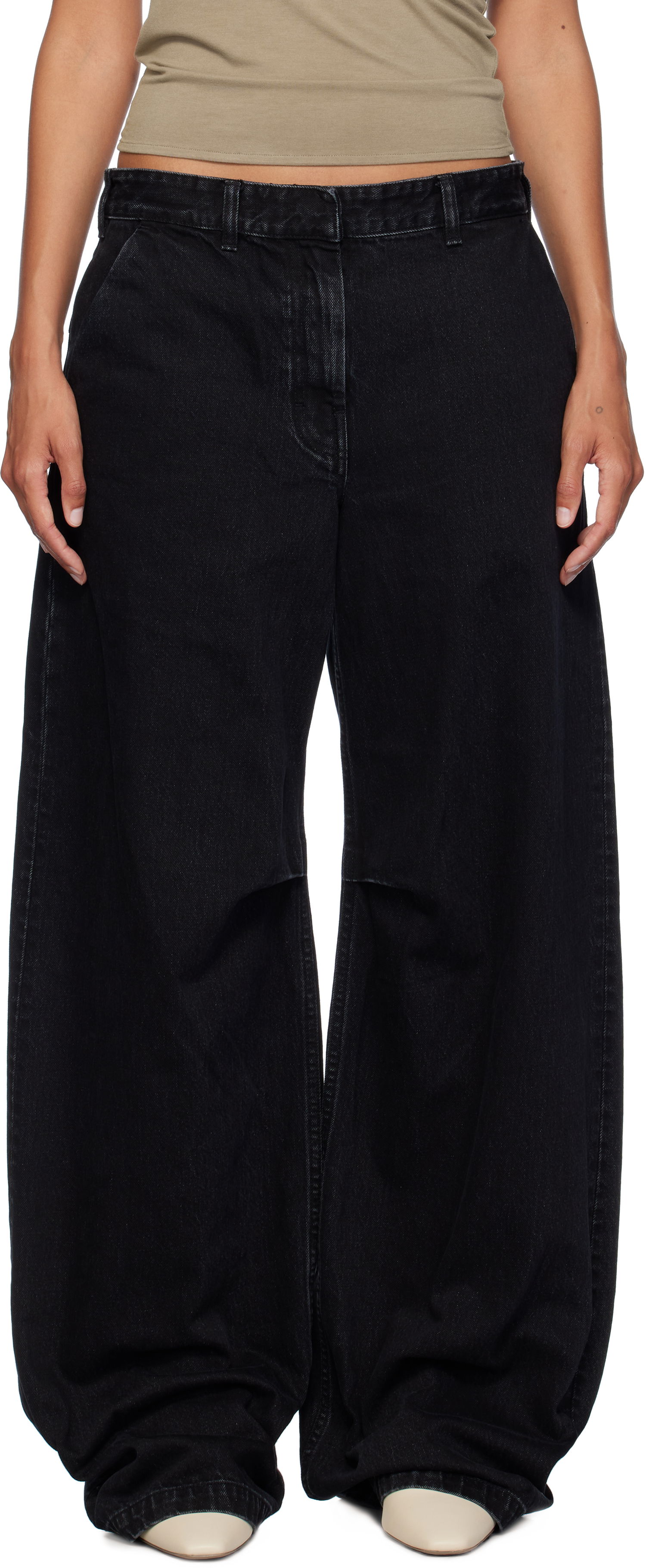Džínsy Entire Studios Jeans Čierna | ES2318MA, 0