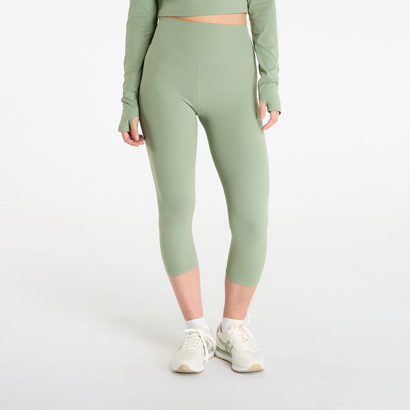 Legíny Urban Classics High-Waist Capri Leggings XS Zelené | TB7808-20524