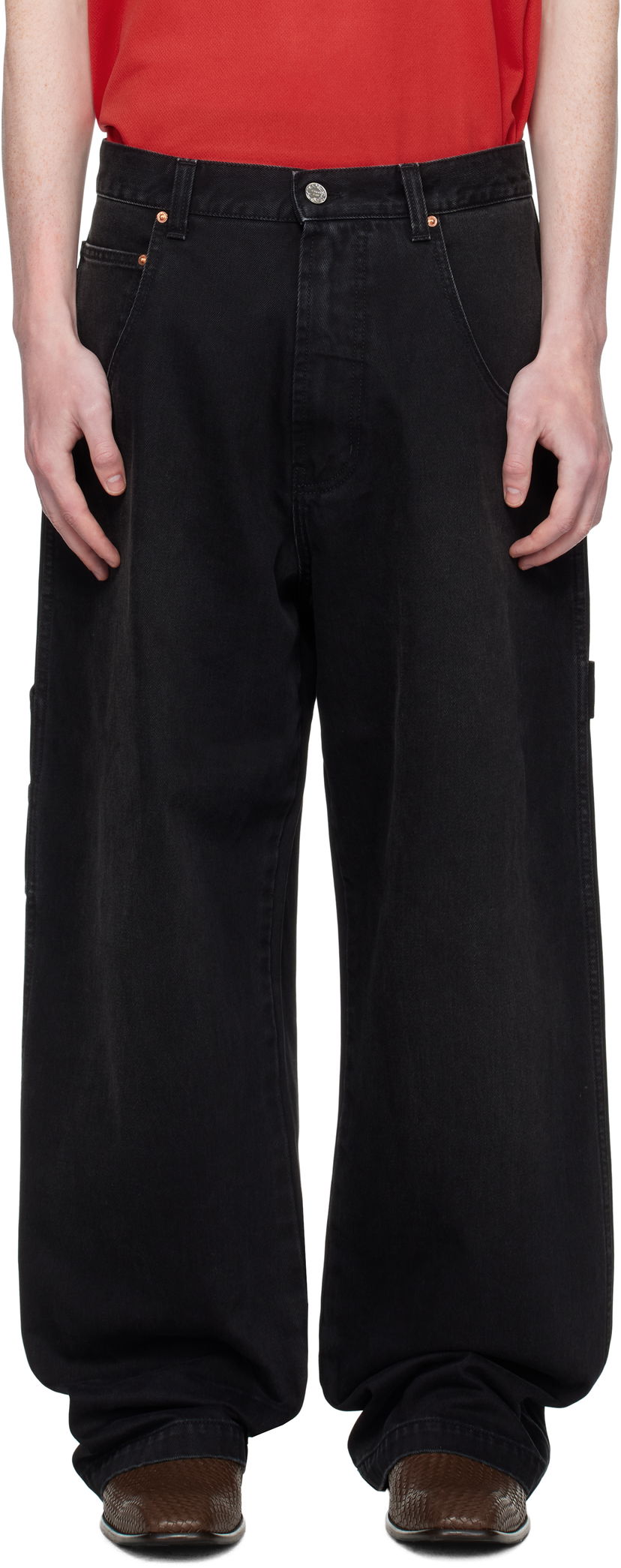 Džínsy VETEMENTS VETEMENTS Hip-Hop Jeans Čierna | UH76DP250B2