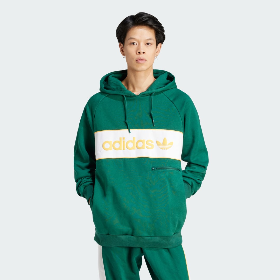 Mikina adidas Originals NY Hoodie Zelené | IS5734, 0
