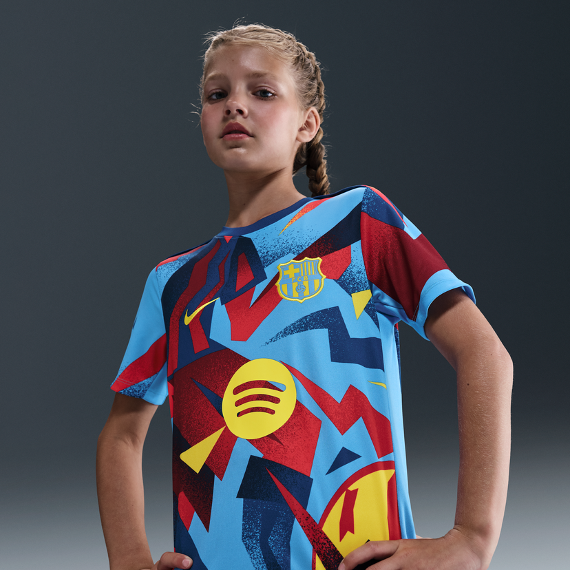Dres Nike F.C. Barcelona Academy Pro Fourth Dri-FIT Football Pre-Match Top - Polyester Rôznofarebný | FZ1345-413