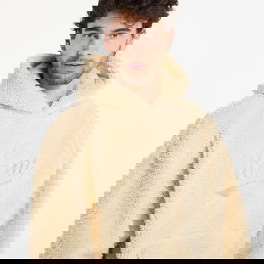 Mikina Karl Kani Cursive Varsity Teddy Os Hoodie Béžová | PD00008925, 3