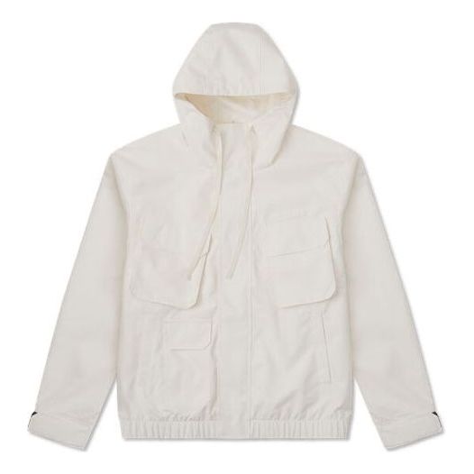 Vetrovka Converse De Luxe Hooded Utility Jacket Biela | 10026909-A01, 0
