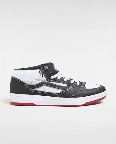 Tenisky a topánky Vans Zahba Mid Shoes (black/white/red) Unisex Black, Size 6 Čierna | VN000CBSBWT, 0