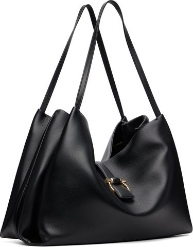 Tote bag FERRAGAMO Salvatore Ferragamo XL Calfskin Tote Čierna | 777335, 1