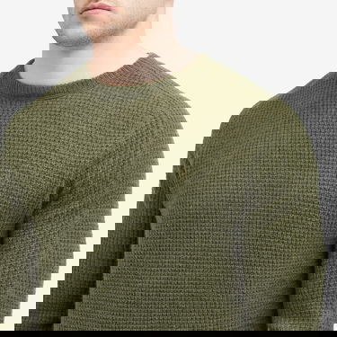 Sveter Polo by Ralph Lauren Ralph Lauren Men's Waffle Knit Sweater, Large Zelené | 710956807001, 5