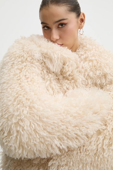 Bunda Fiorucci Faux Fur Jacket Béžová | U01FMOJA248FF02WH02, 4