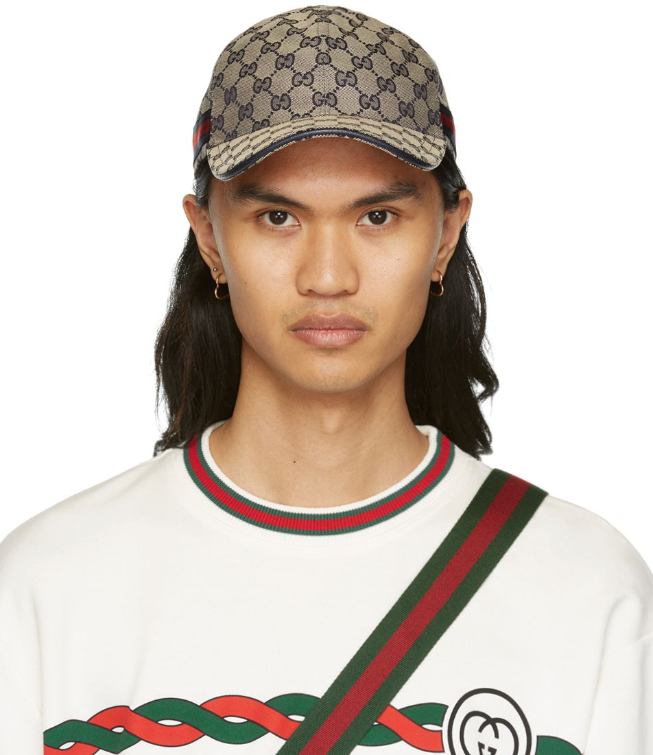 Šiltovka Gucci New GG Baseball Cap Béžová | 696845 4HAQQ, 0