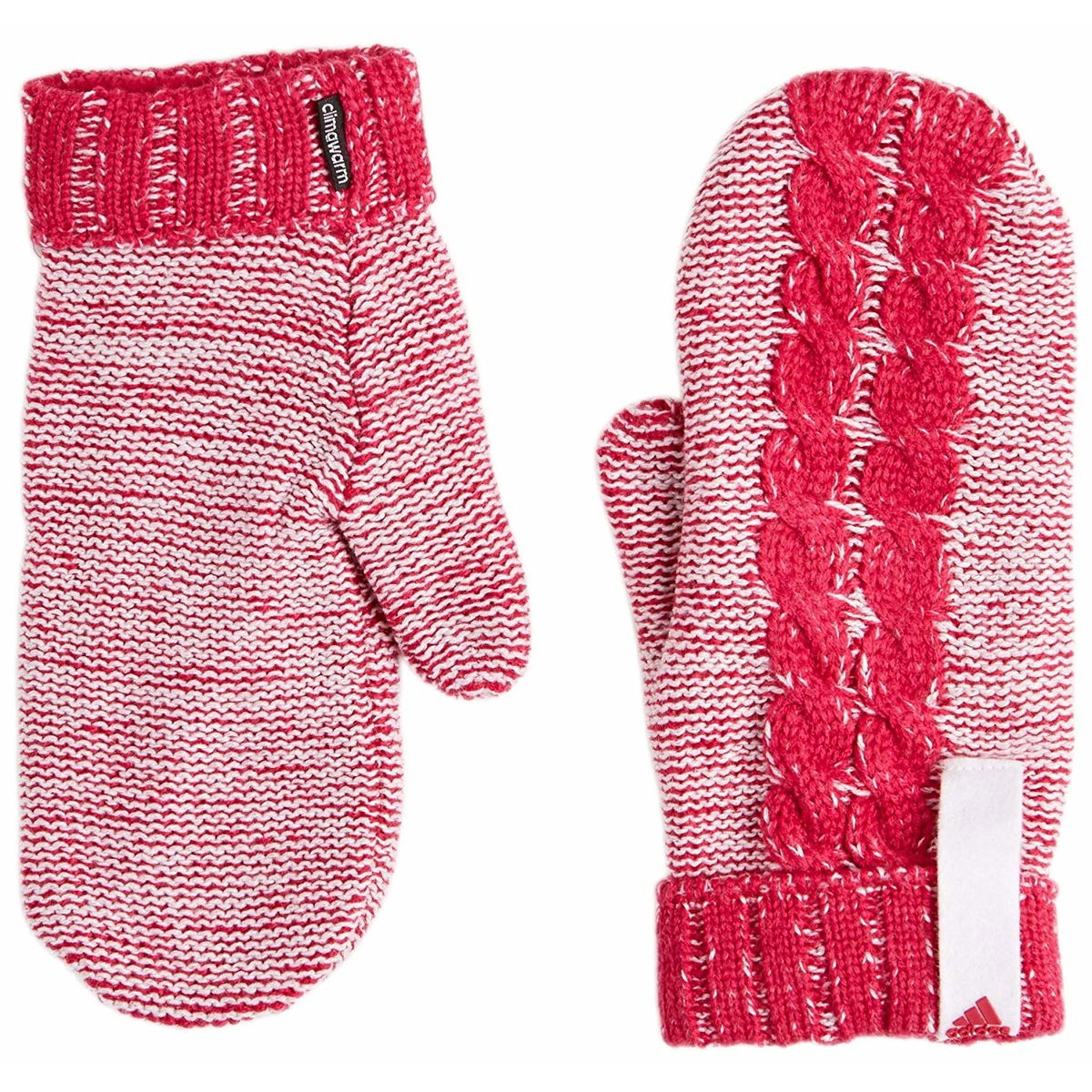 Rukavice adidas Originals Cable Knit Mittens Ružová | M66528, 0