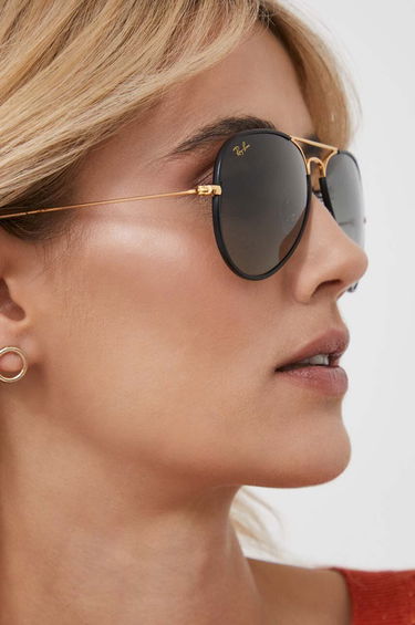 Slnečné okuliare Ray-Ban Ray-Ban Aviator Full Color Sunglasses Čierna | 0RB3025JM, 4