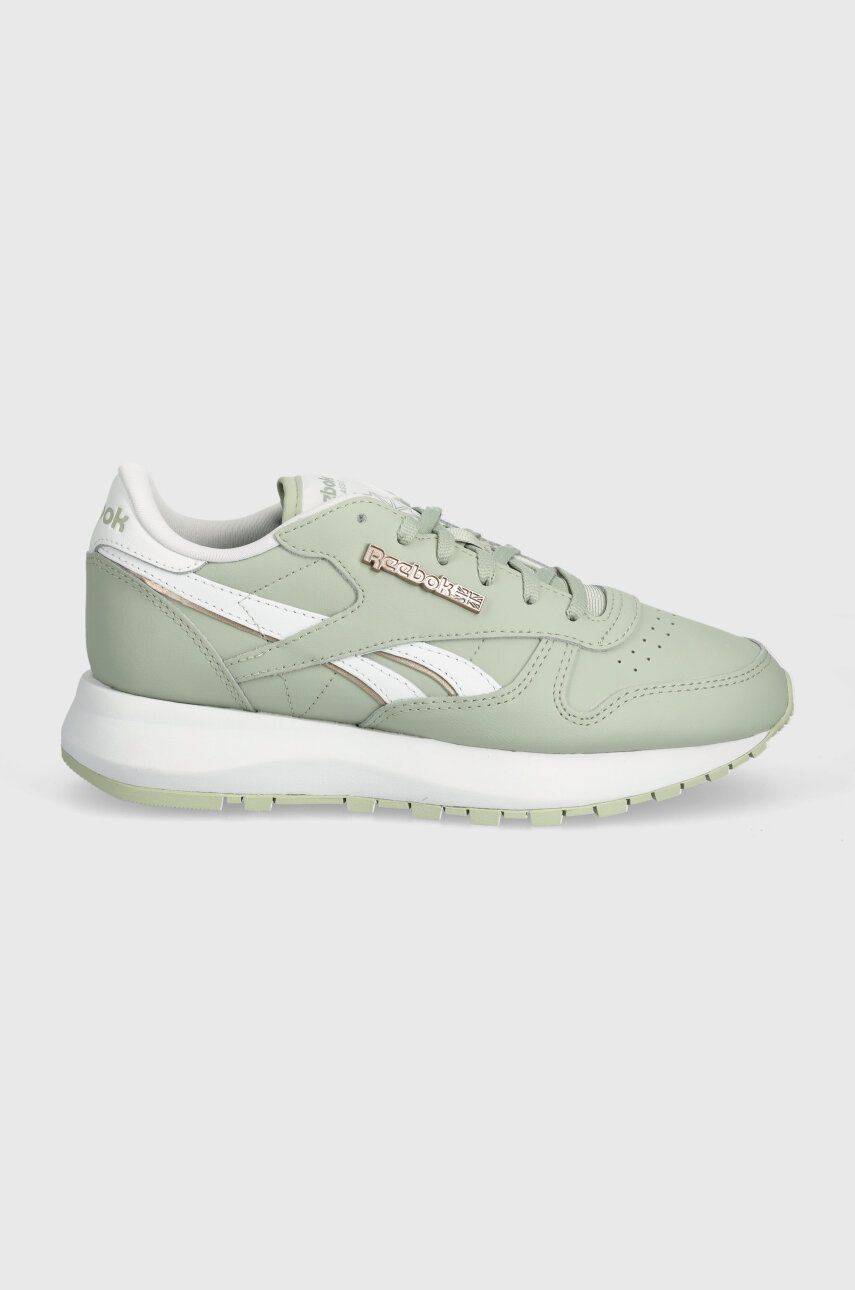 Tenisky a topánky Reebok Classic Leather Zelené | 100074548, 1