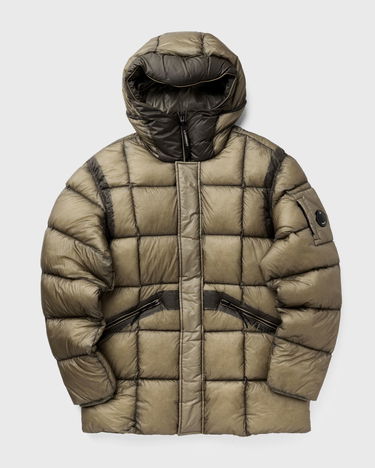 Prešívaná bunda C.P. Company D.D. Shell Long Hooded Down Jacket Zelené | 19CMOW182A110416A-356, 0