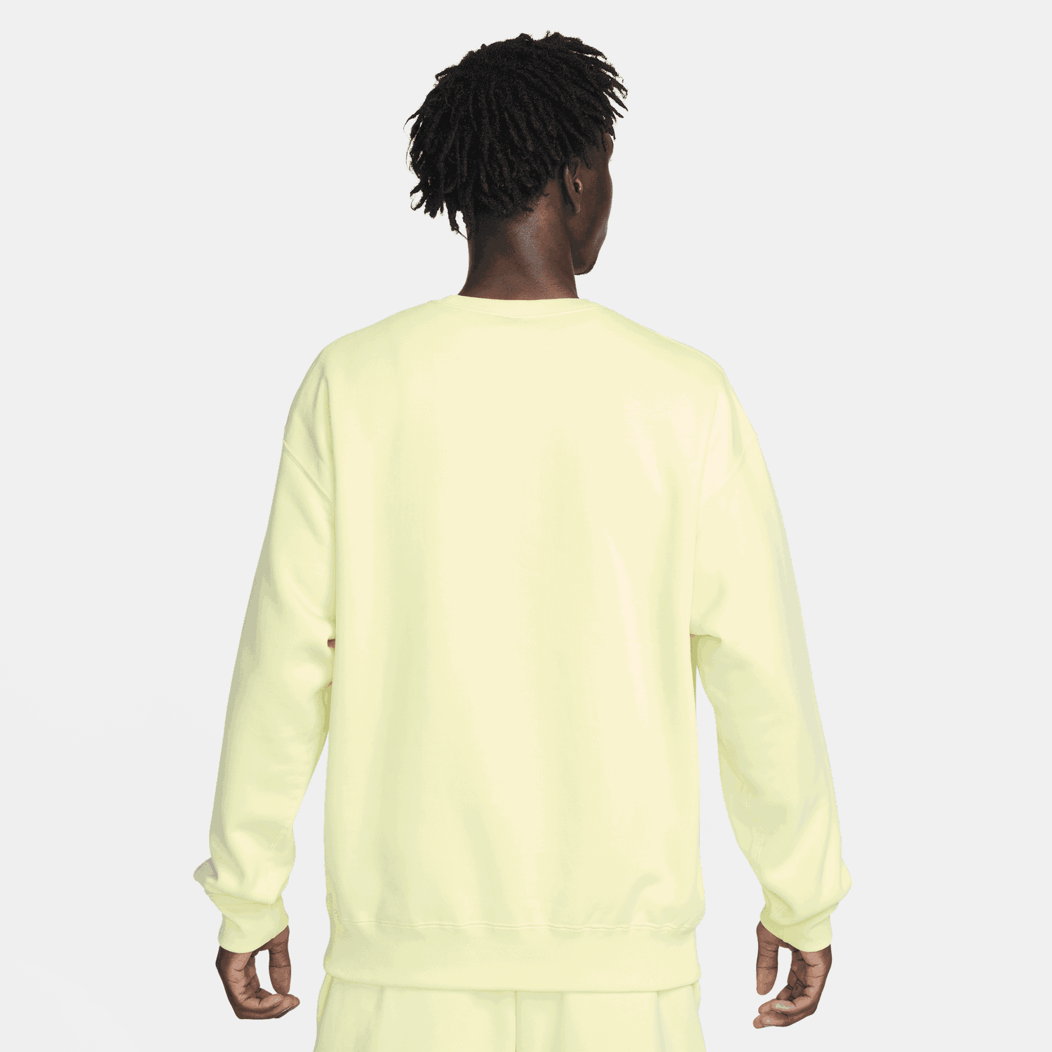 Mikina Nike Solo Swoosh Fleece Crew Žltá | DX1361-331, 1