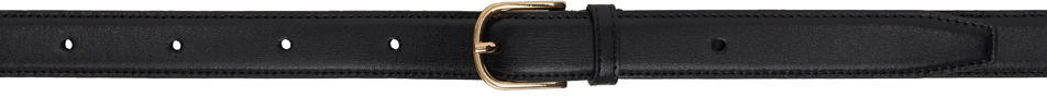 Opasok TOTEME Leather Wrap Belt Čierna | 231-9002-612, 0