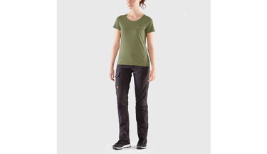 Tričko FJÄLLRÄVEN Övik T-Shirt Zelené | F83525-620, 5