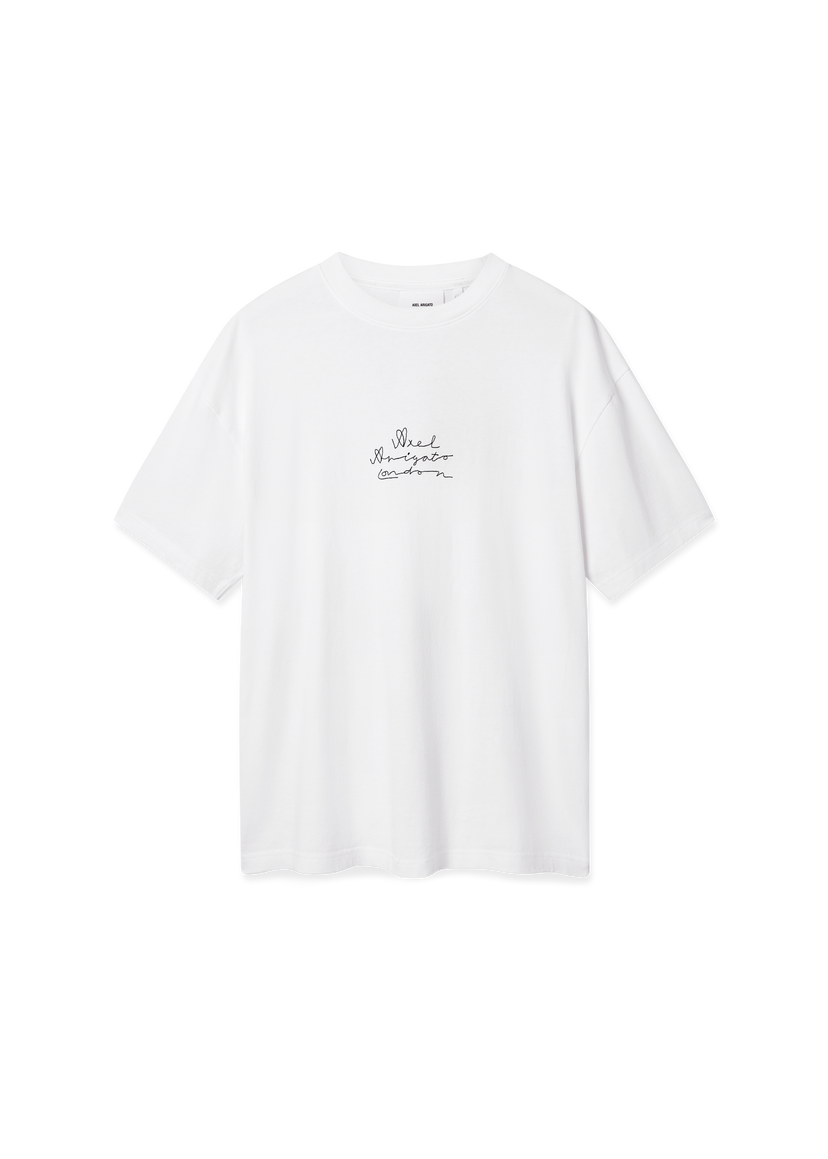 Tričko AXEL ARIGATO London City T-Shirt Biela | A3864002