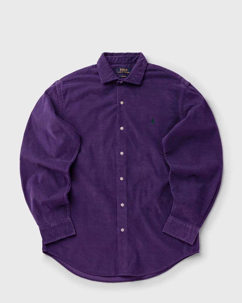 Košeľa Polo by Ralph Lauren Corduroy Long Sleeve Button-Front Shirt Fialová | 710P00518010