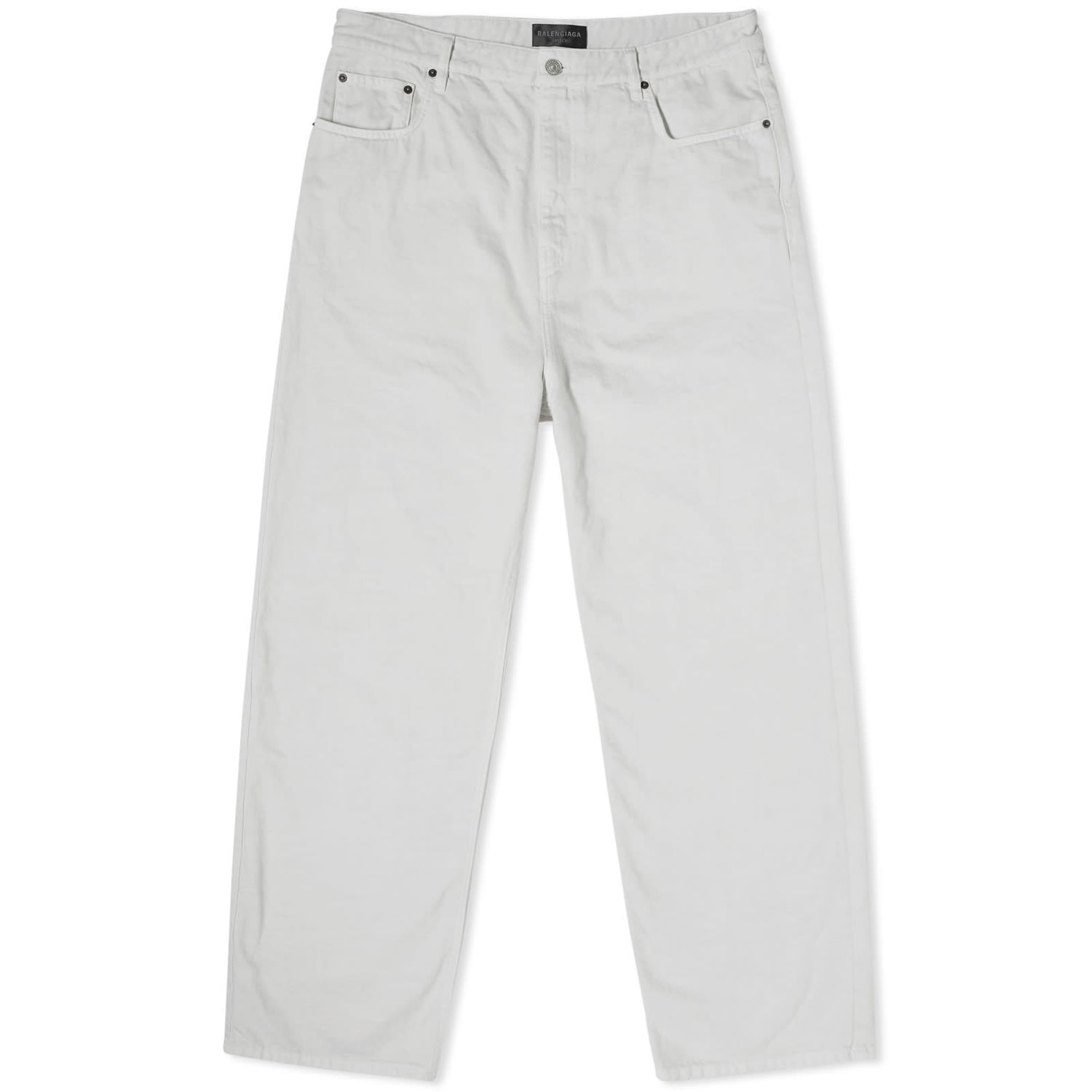 Džínsy Balenciaga Straight Leg Loose Jeans Šedá | 736540-TNW03-9020, 0