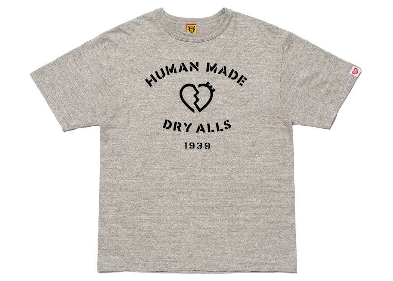 Tričko Human Made Graphic Print Cotton T-Shirt Šedá | HM25TE012