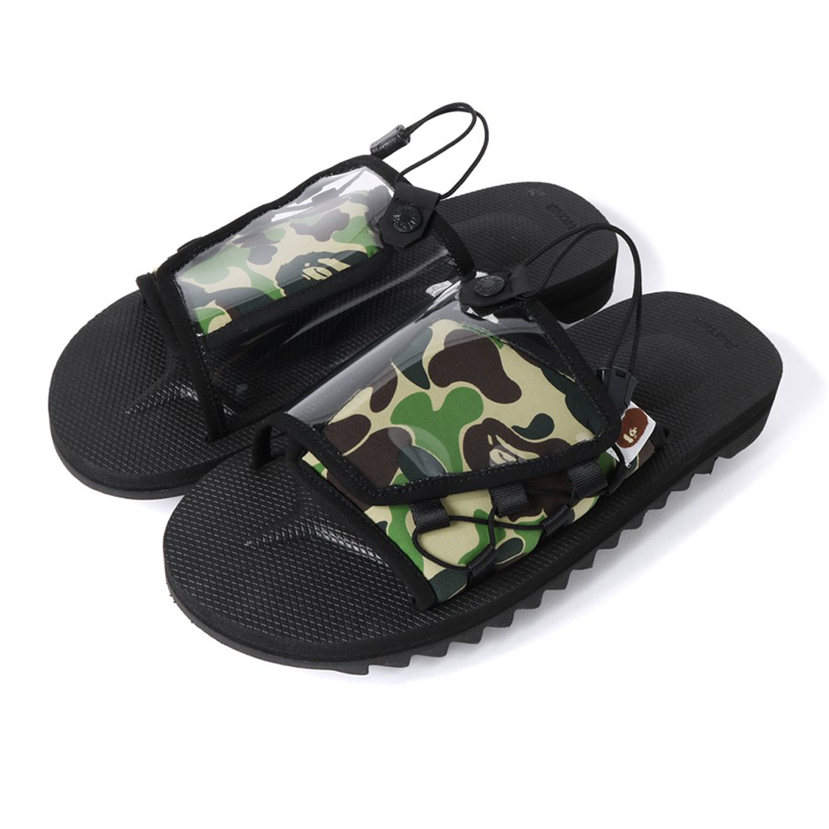 Tenisky a topánky SUICOKE BAPE x Dao Čierna | 001FWF231910X-GRN, 1