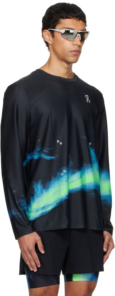 Tričko On Running Pace Mesh Long Sleeve Running T-Shirt Čierna | 1MF10733398, 1