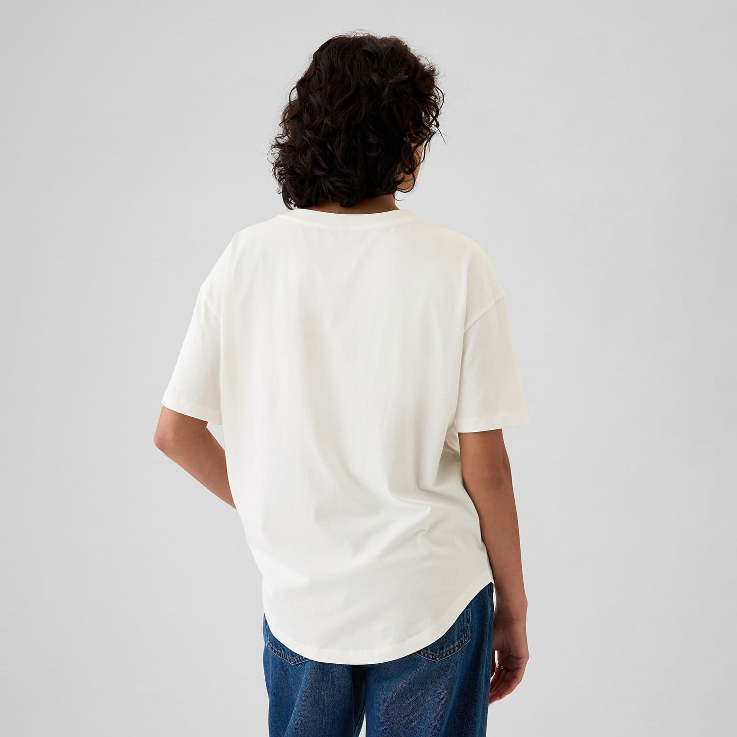 Tričko GAP T-shirt Shortsleeve Logo Tee New Off White XS Biela | 500012-01, 1
