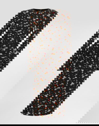 Šaty Dolce & Gabbana Small Floral-print Charmeuse Dress Rôznofarebný | F60G7TFSA8FHN5XT, 0