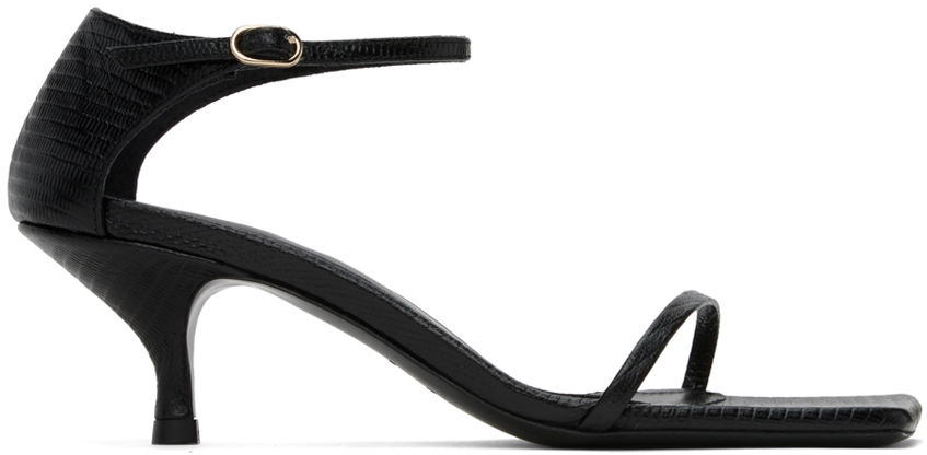 Tenisky a topánky TOTEME TOTEME 'The Strappy' Heeled Sandals Čierna | 233-902-859, 0