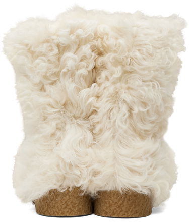 Oblečenie Bottega Veneta Bottega Veneta Torino Shearling Boots Biela | 816585V55T19202, 1
