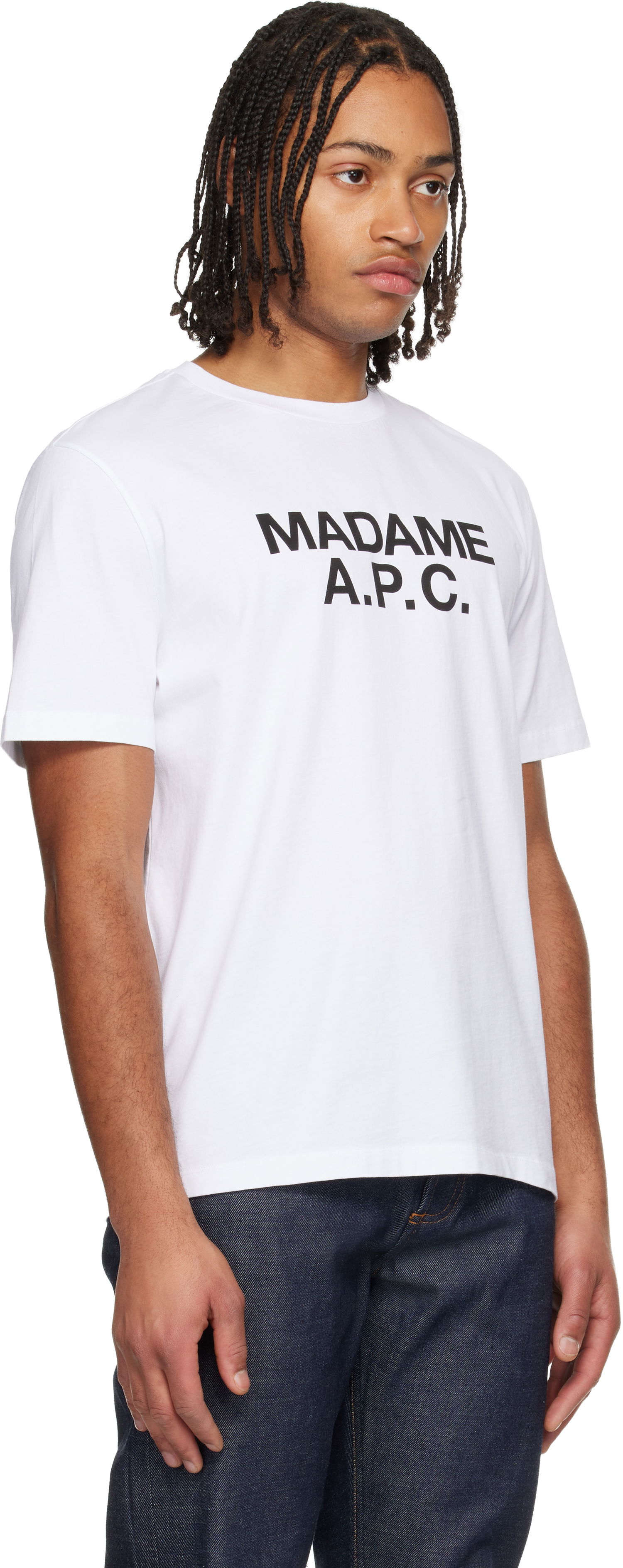 Tričko A.P.C. Madame T-shirt Biela | COGYK-M26462, 1