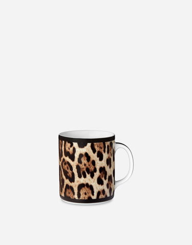Home decor Dolce & Gabbana Leopard Print Gift Box With 2 Porcelain Mugs Rôznofarebný | TC0S25TCA71UL003, 3